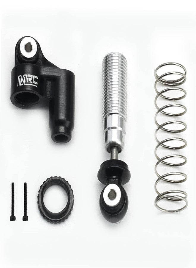 MRC SCX24 Shocks Aluminum Shock Absorber Damper Set for 1/24 Axial RC SCX24 Deadbolt C10 Betty Gladiator Bronco (Black) - Image 4